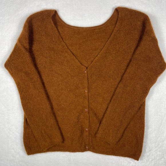 Sezane Sweaters - Sezane Super Kid Mohair and Alpaca mix Cardigan. Carolyn Kennedy, French girl